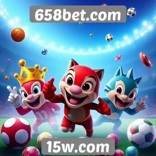 Variedade de jogos disponíveis no 658bet.com
